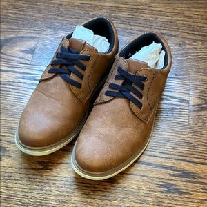 Classic Brown Kids Shoes